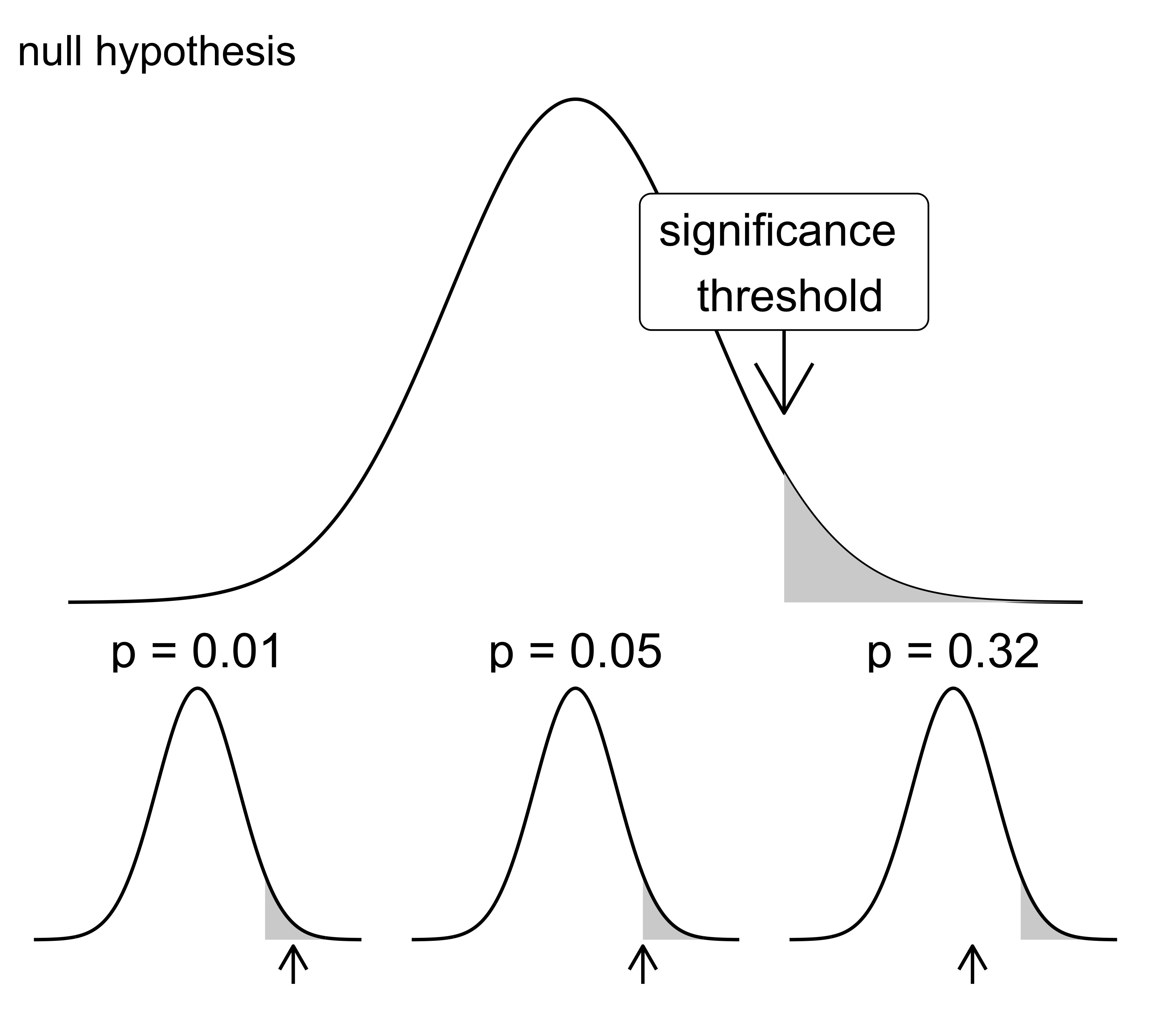 Frequentists can make binary decisions based on hypothesis tests. If the observed test statistic is too extreme under the (assumed) distribution of the null hypothesis,  the null hypothesis is rejected.